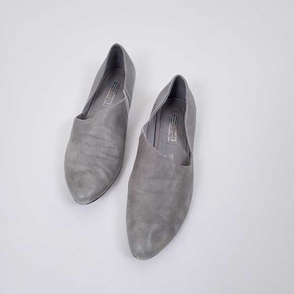 Vintage Arnold Churgin leather flats ballet pointed toe round flat slip on - Picture 7 of 15